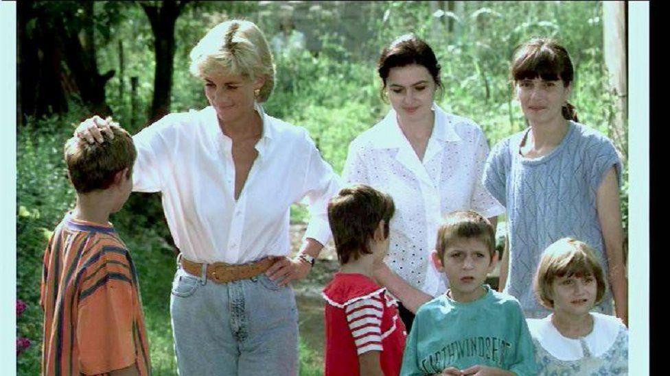 Princeza Dajana u Tuzli 1997.