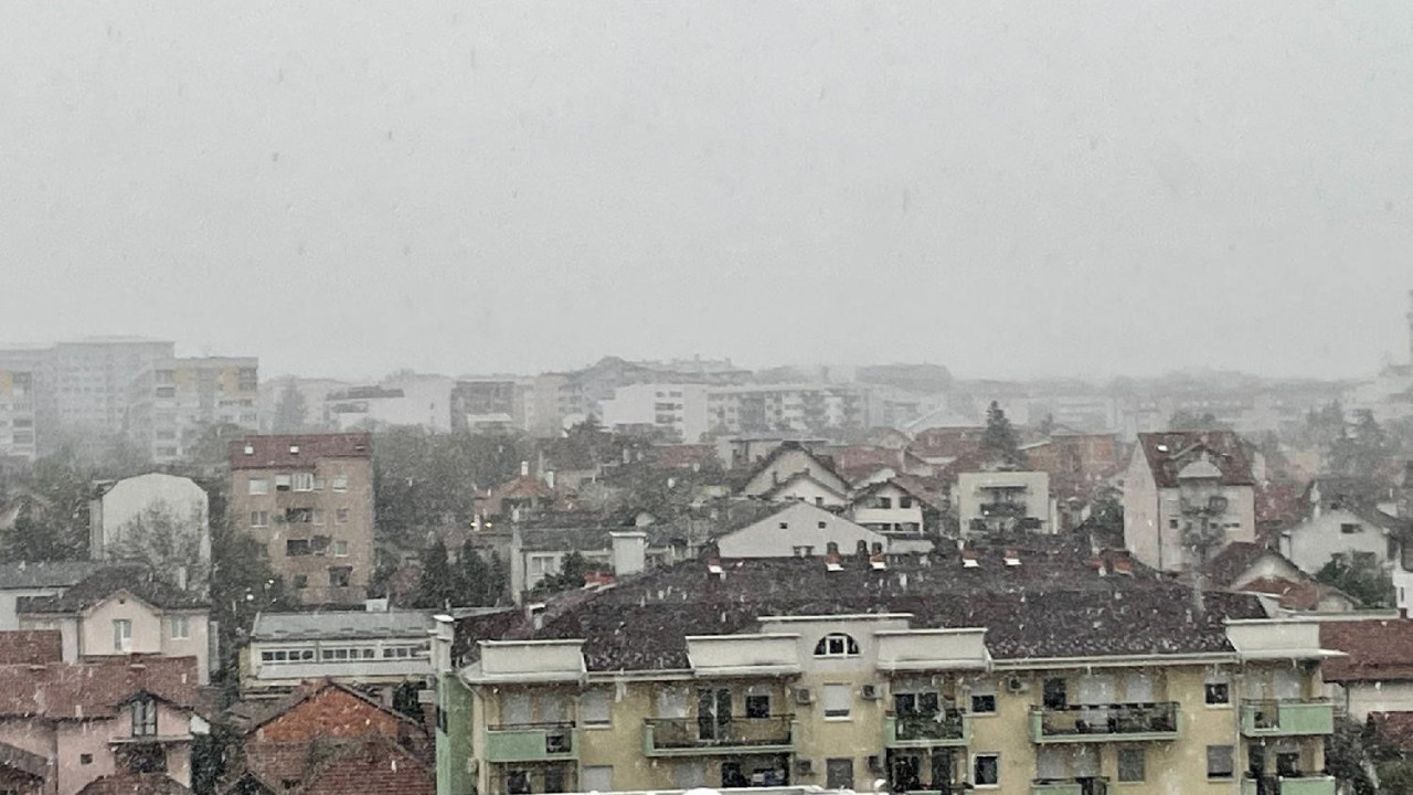 Sneg u Kragujevcu