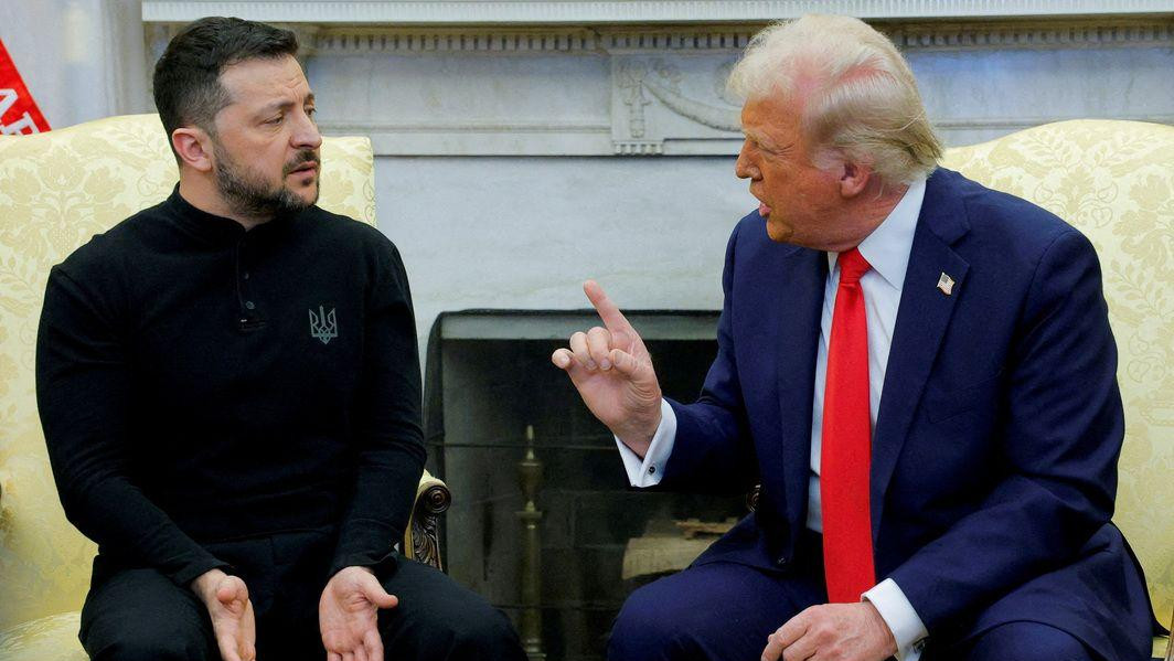 Vladimir Zelebski (levo) i Donald Tramp (desno) u Beloj kući 