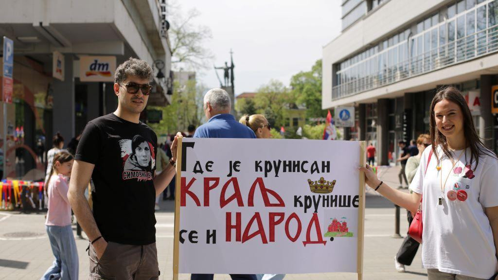 studenti, studentski protest u Kraljevu