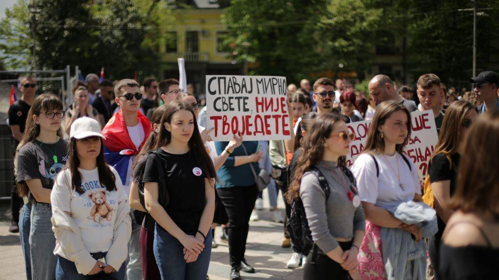 studenti, studentski protest u Kraljevu