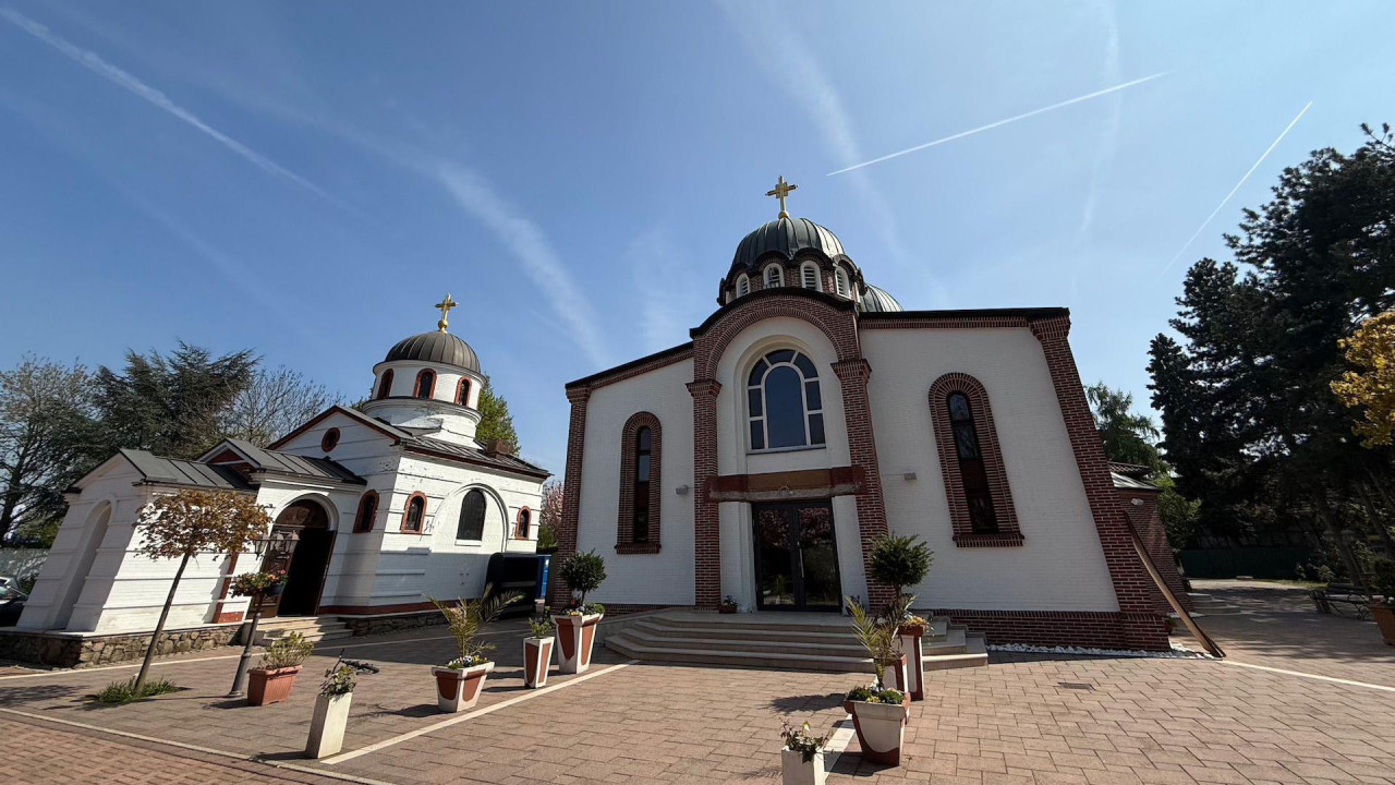 Crkva Svetog Save u Diseldorfu, gradu koji je središte SPC u Nemačkoj 