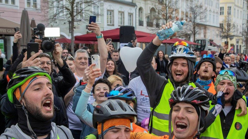 studenti, studenti biciklisti