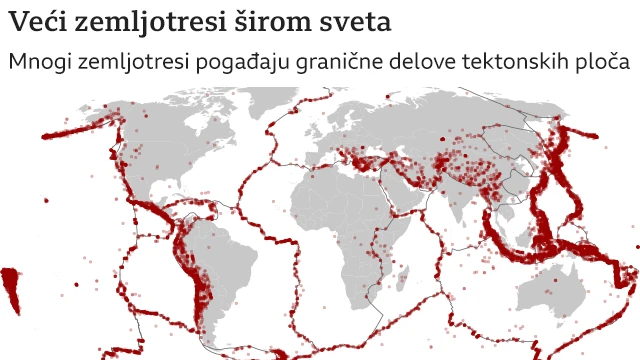 zemljotres, tektonske ploče
