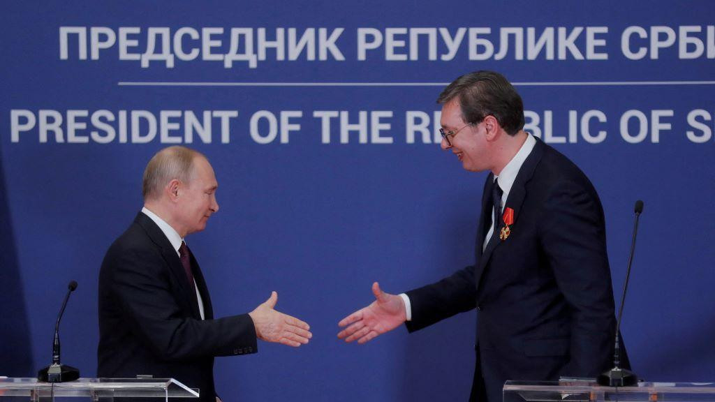 Vladimir Putin i Aleksandar Vučić