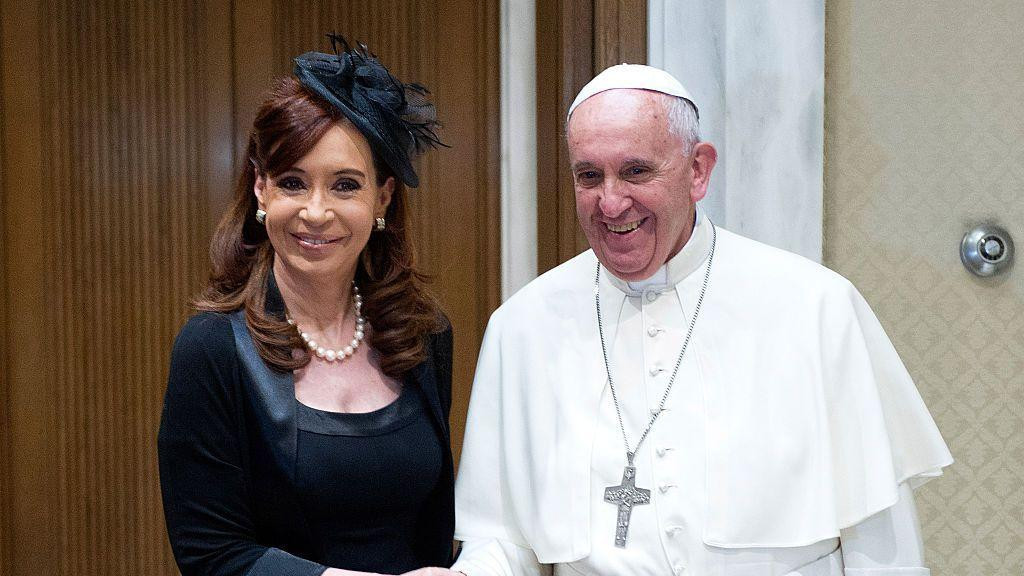 Kristina Kiršner i papa Franja