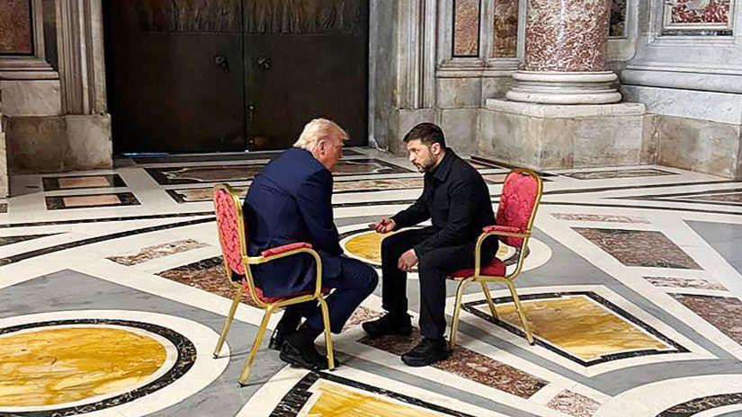 Zelensky and Trump