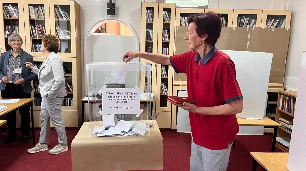 glasanje Kosjerić 8. jun 2025.