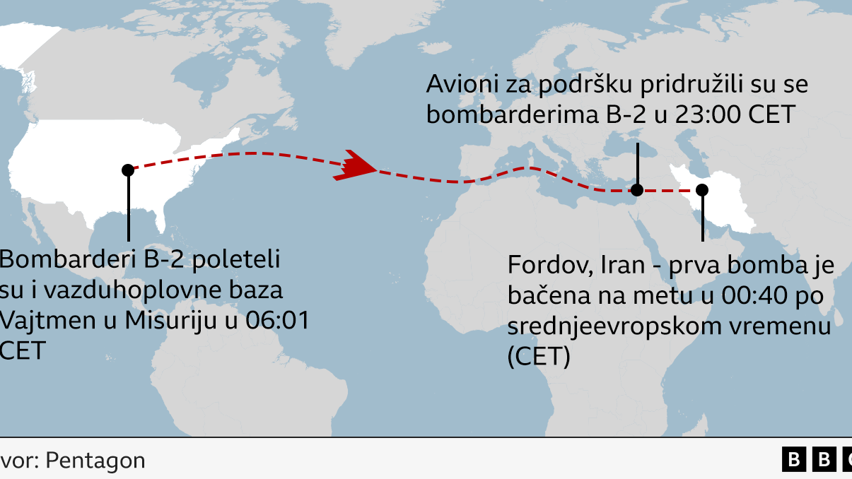 američki napad na Iran