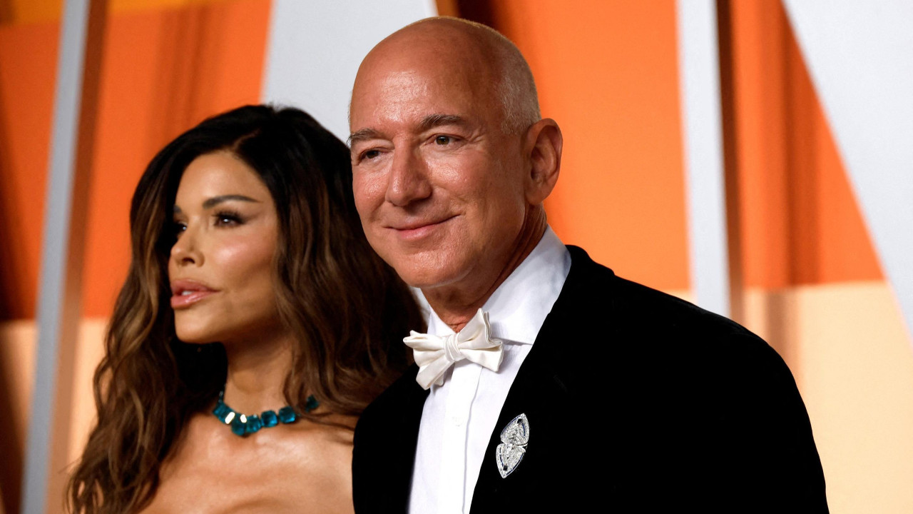 Loren Sančez i Džef Bezos  