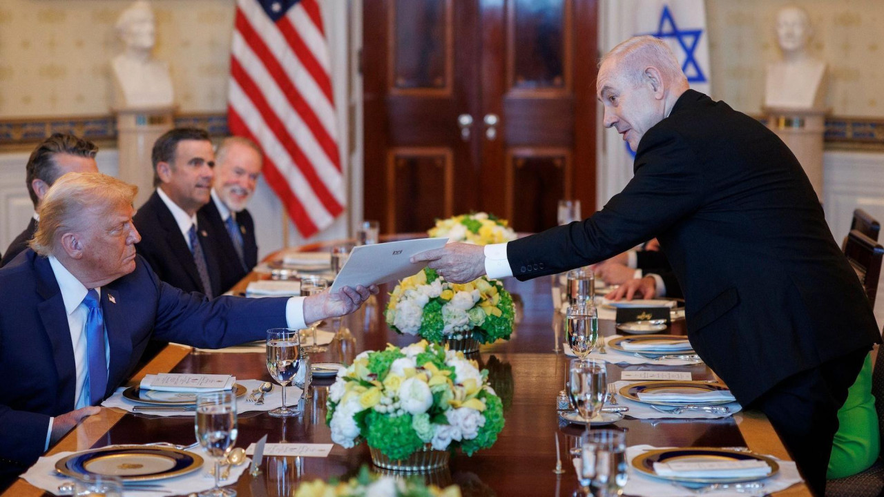 Donald Tramp i Benjamin Netanjahu