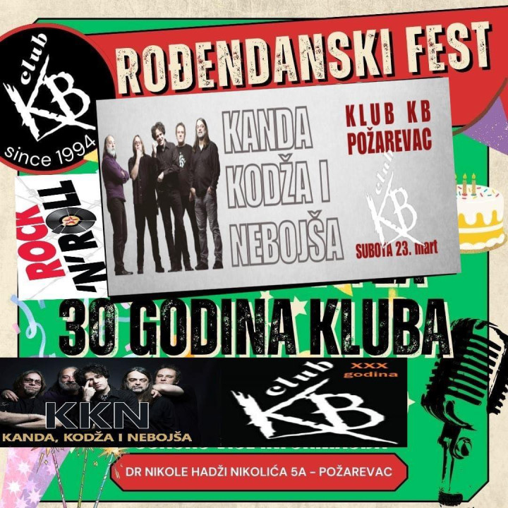 Foto:  plakat Kluba KB